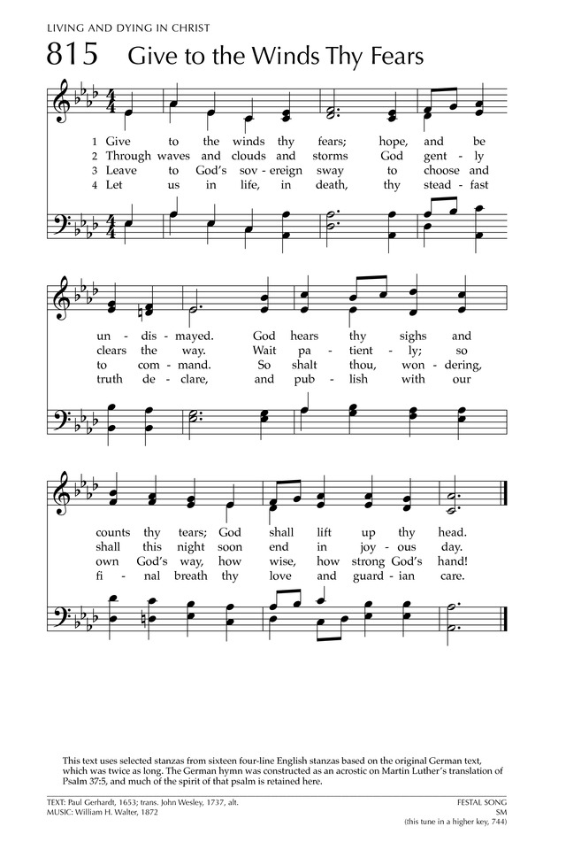 Glory to God: the Presbyterian Hymnal page 1003