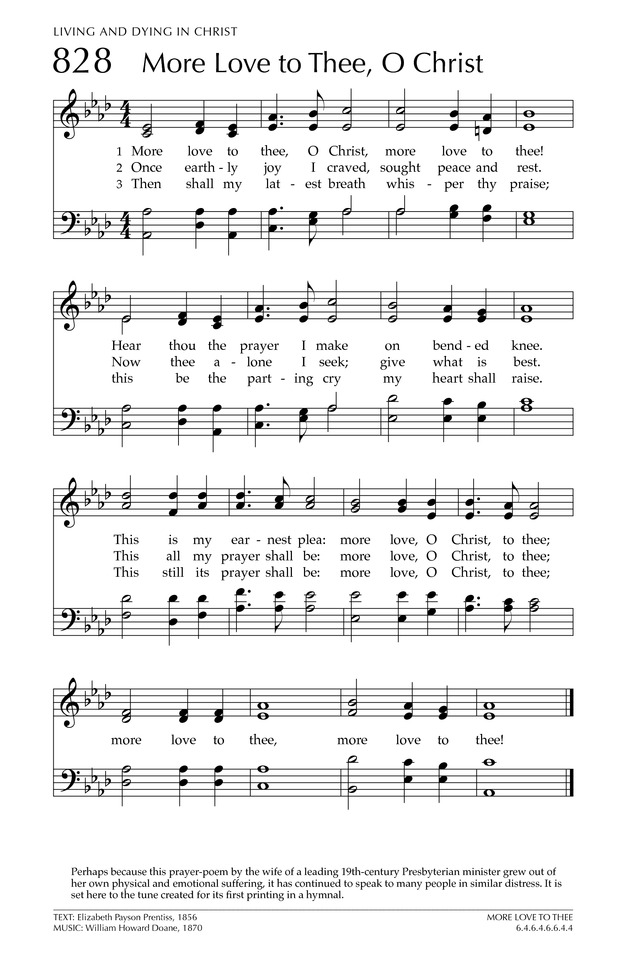 Glory to God: the Presbyterian Hymnal page 1018