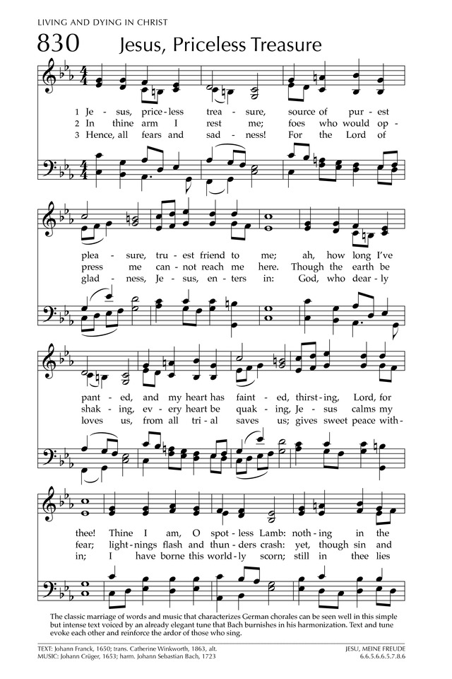 Glory to God: the Presbyterian Hymnal page 1020