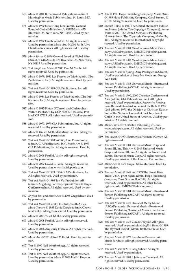 Glory to God: the Presbyterian Hymnal page 1070