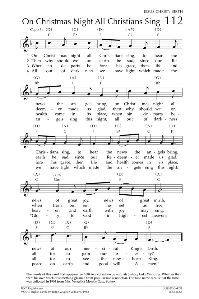 Glory to God: the Presbyterian Hymnal page 182