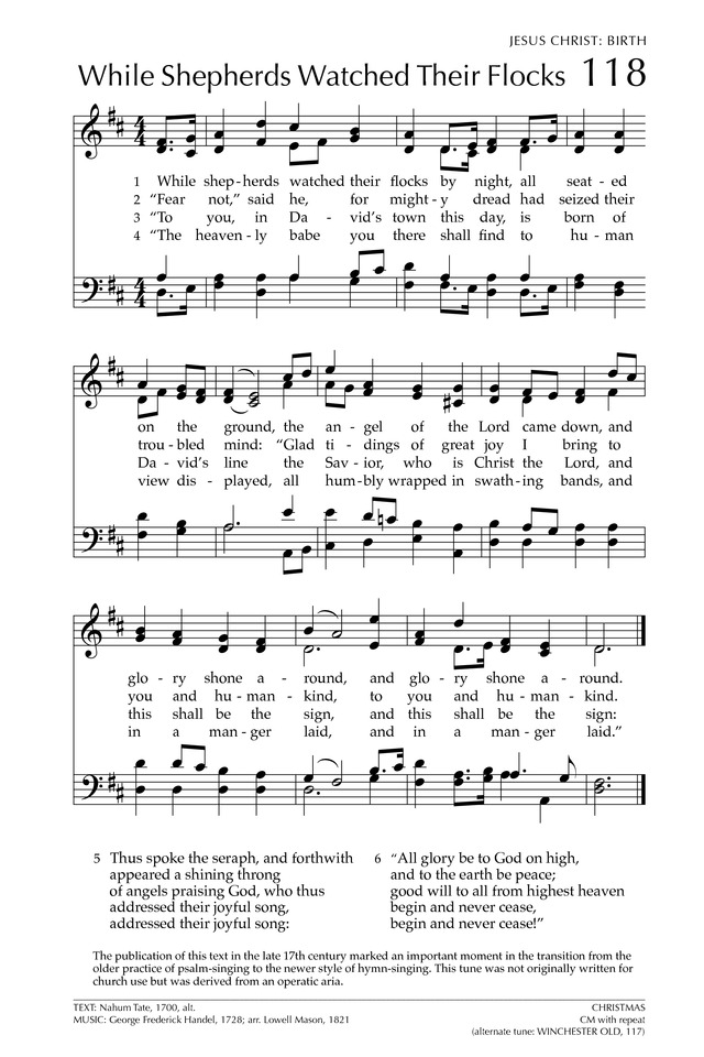 Glory to God: the Presbyterian Hymnal page 189