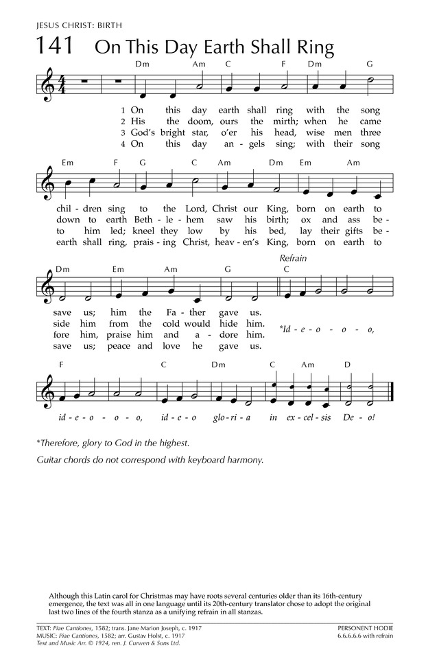 Glory to God: the Presbyterian Hymnal page 216