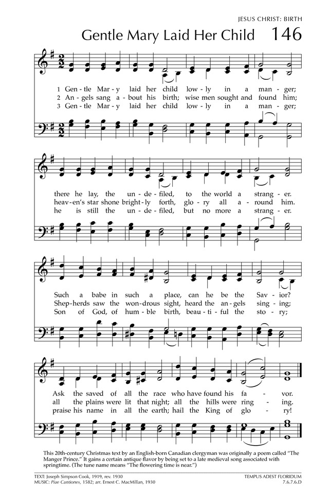Glory to God: the Presbyterian Hymnal page 221
