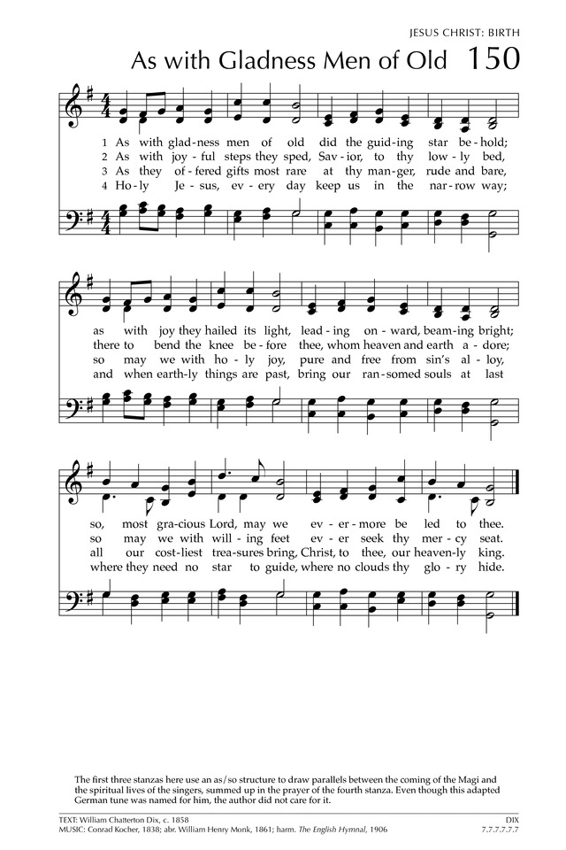 Glory to God: the Presbyterian Hymnal page 226