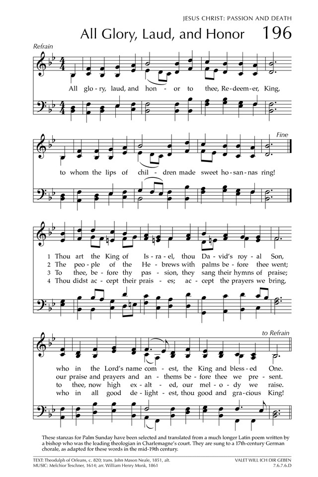 Glory to God: the Presbyterian Hymnal page 279