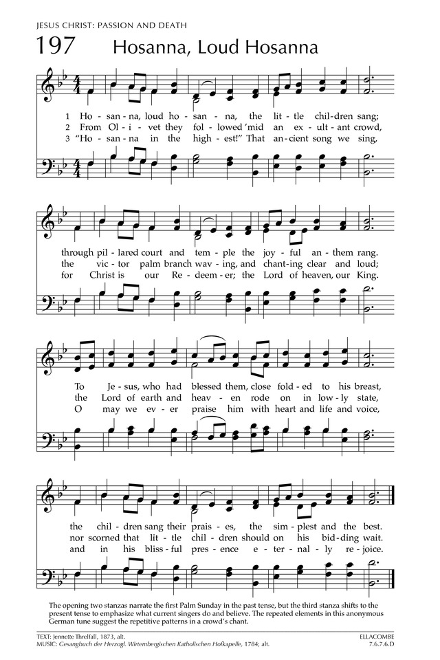 Glory to God: the Presbyterian Hymnal page 280
