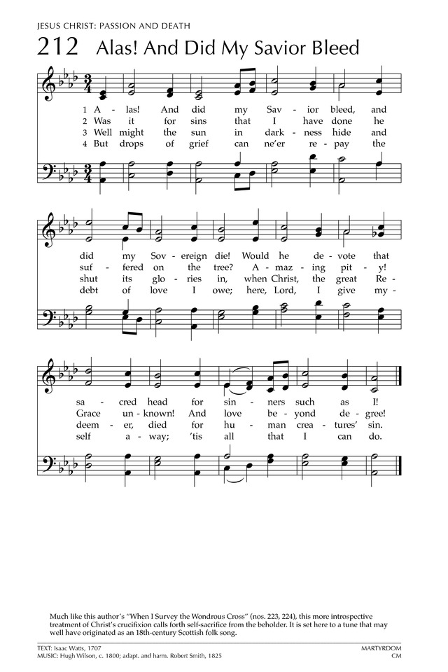 Glory to God: the Presbyterian Hymnal page 297