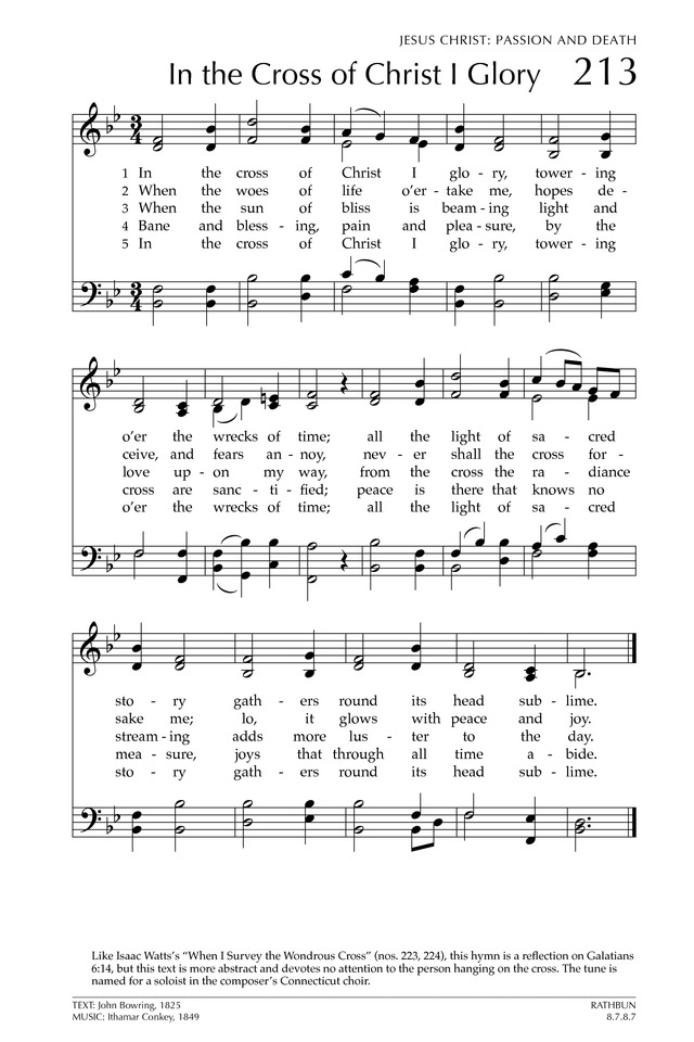Glory to God: the Presbyterian Hymnal page 298