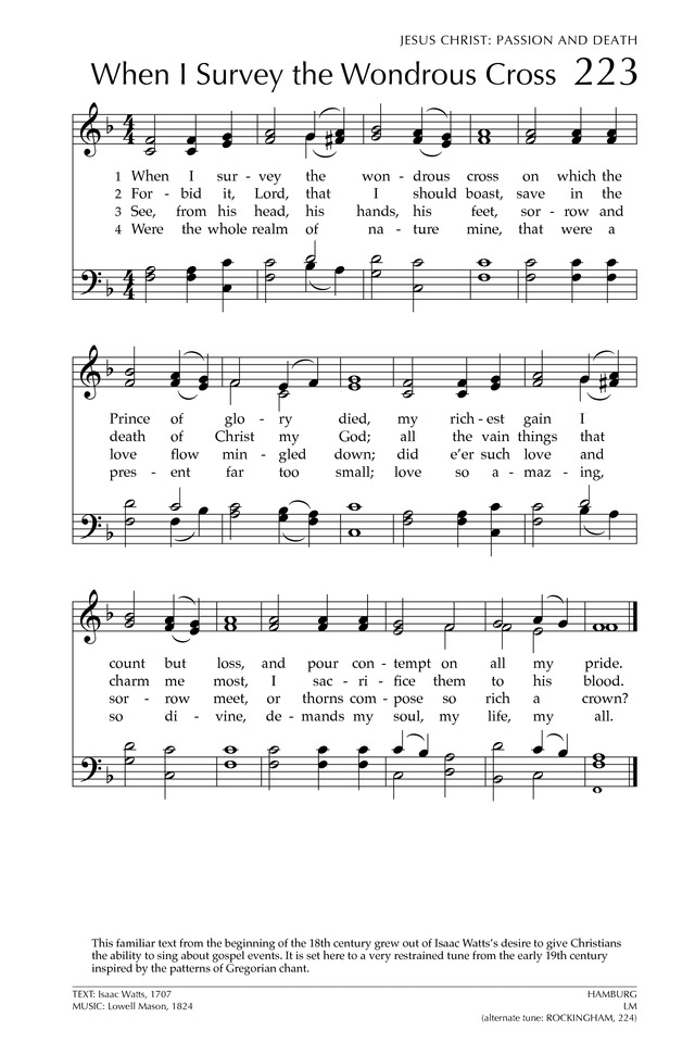 Glory to God: the Presbyterian Hymnal page 308