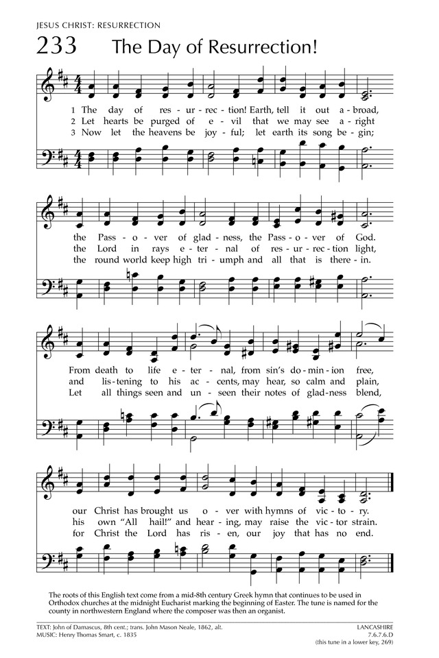 Glory to God: the Presbyterian Hymnal page 321