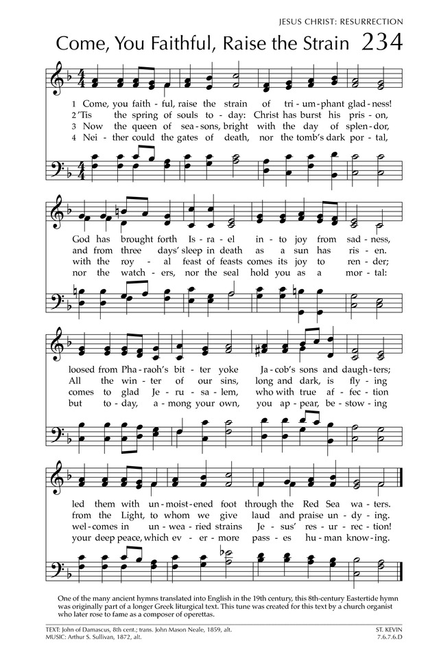 Glory to God: the Presbyterian Hymnal page 322