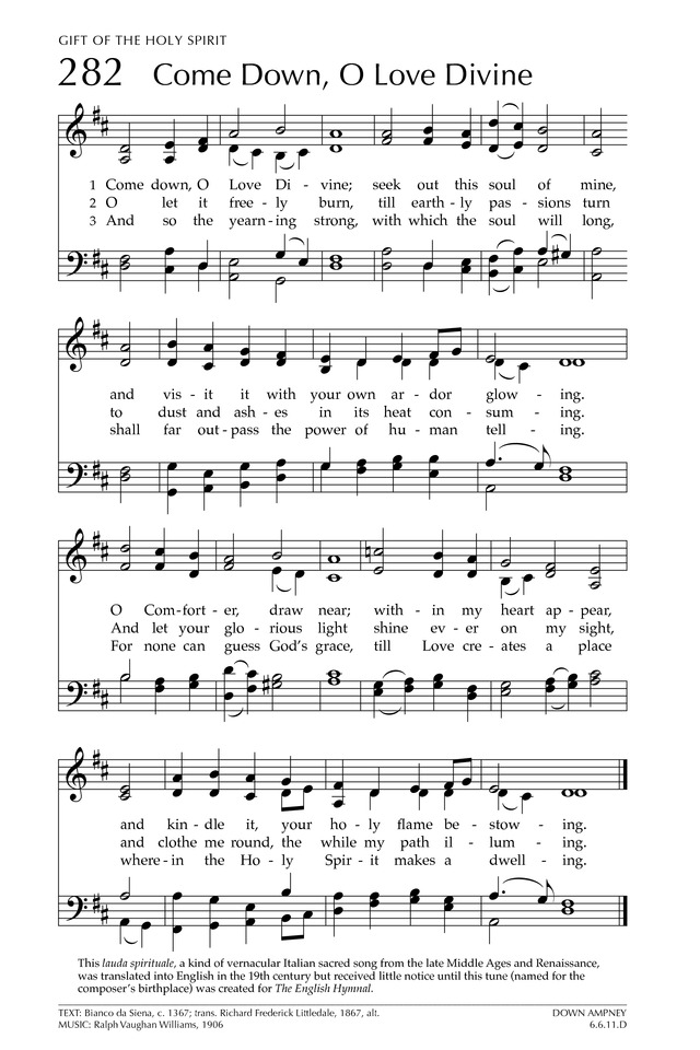 Glory to God: the Presbyterian Hymnal page 382