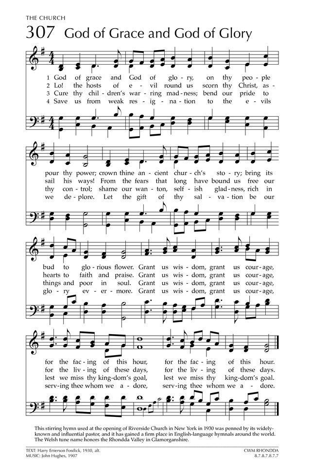 Glory to God: the Presbyterian Hymnal page 414