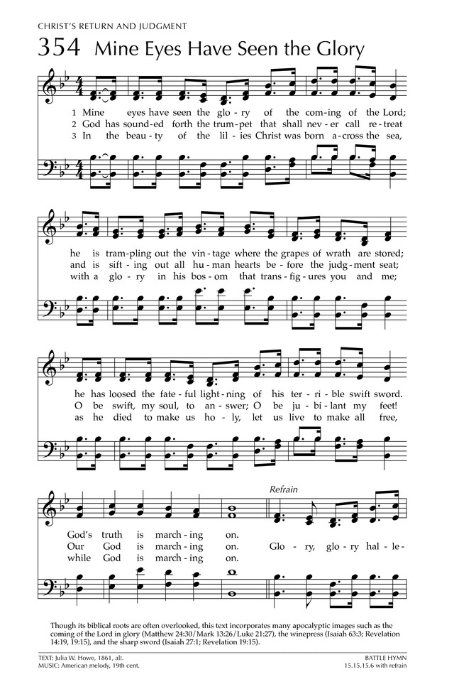 Glory to God: the Presbyterian Hymnal page 474