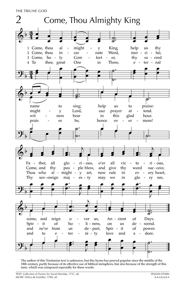 Glory to God: the Presbyterian Hymnal page 51