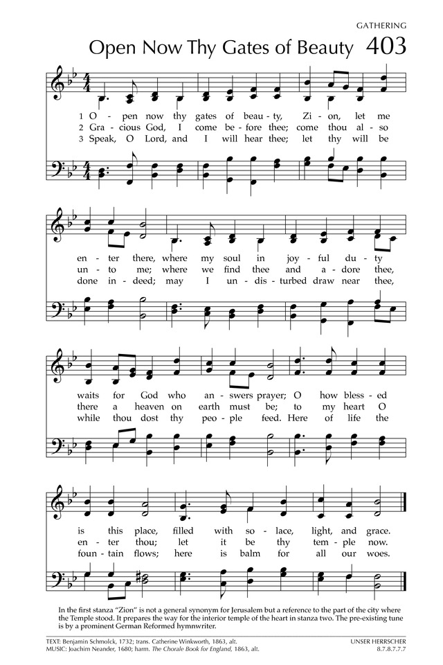 Glory to God: the Presbyterian Hymnal page 531