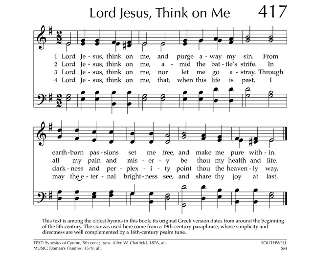Glory to God: the Presbyterian Hymnal page 550