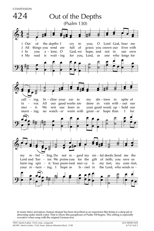 Glory to God: the Presbyterian Hymnal page 557