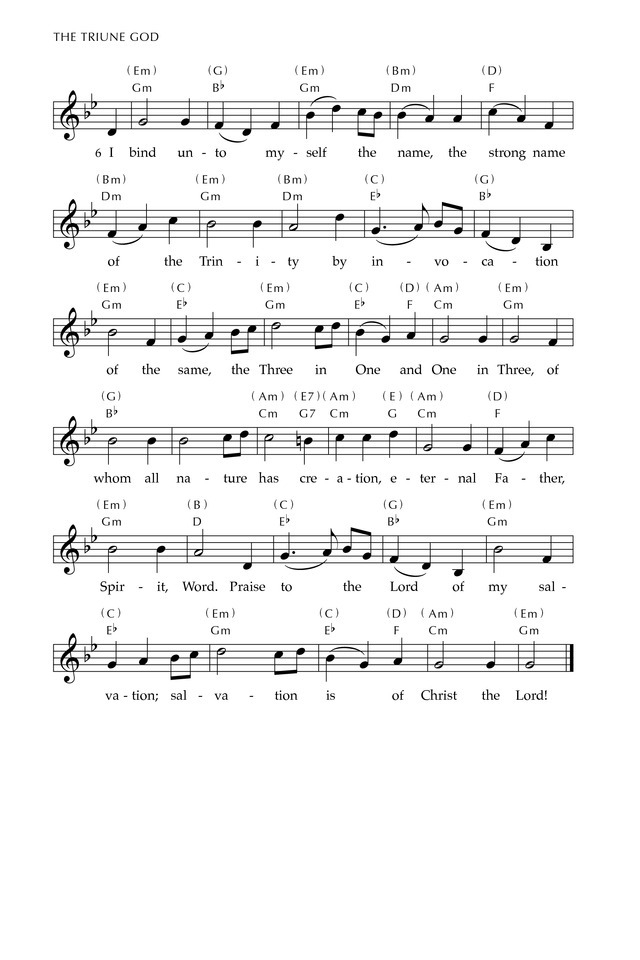 Glory to God: the Presbyterian Hymnal page 57