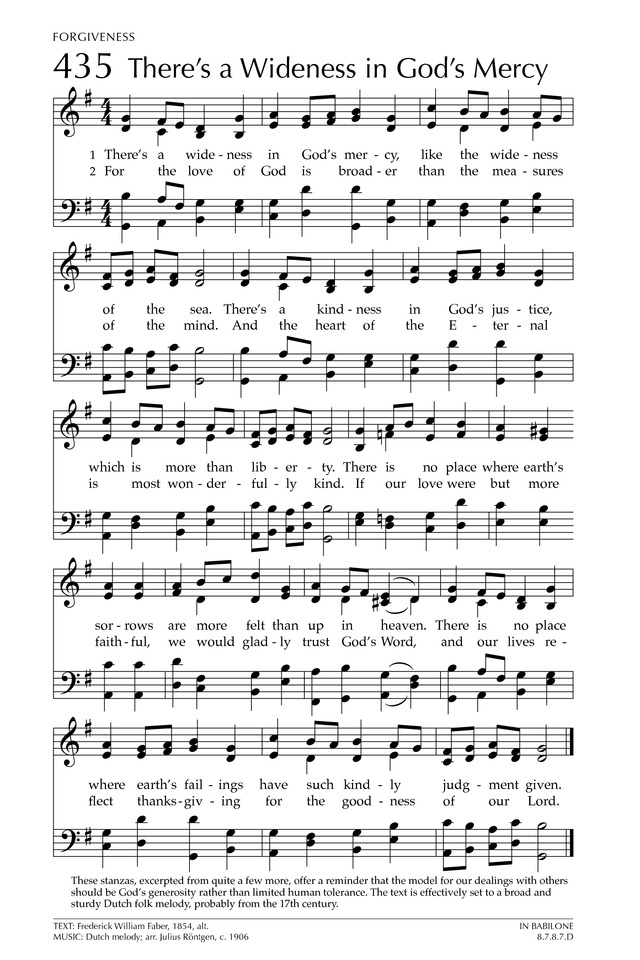 Glory to God: the Presbyterian Hymnal page 571