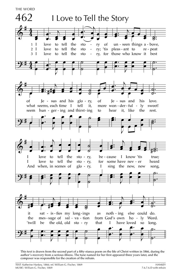 Glory to God: the Presbyterian Hymnal page 600