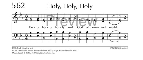 Glory to God: the Presbyterian Hymnal page 712