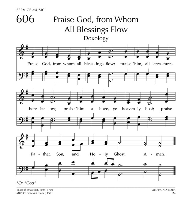 Glory to God: the Presbyterian Hymnal page 762