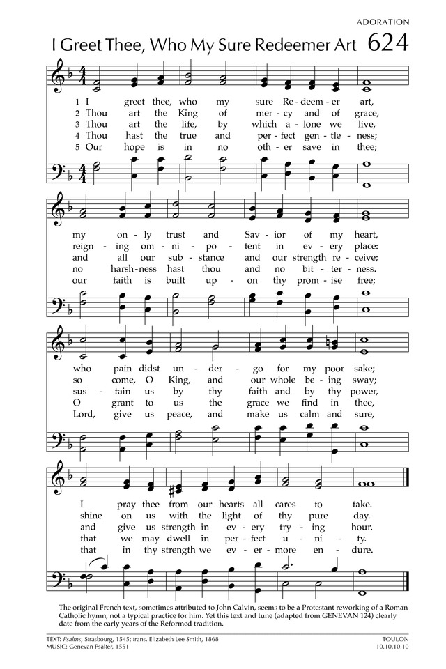 Glory to God: the Presbyterian Hymnal page 783
