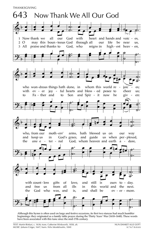 Glory to God: the Presbyterian Hymnal page 806