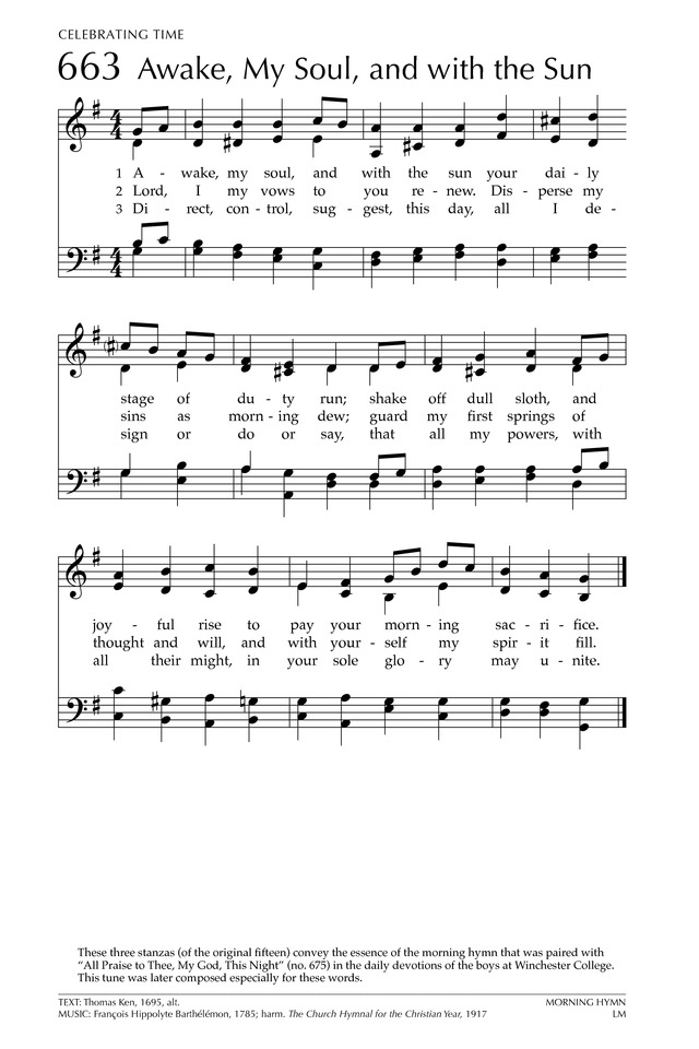 Glory to God: the Presbyterian Hymnal page 831