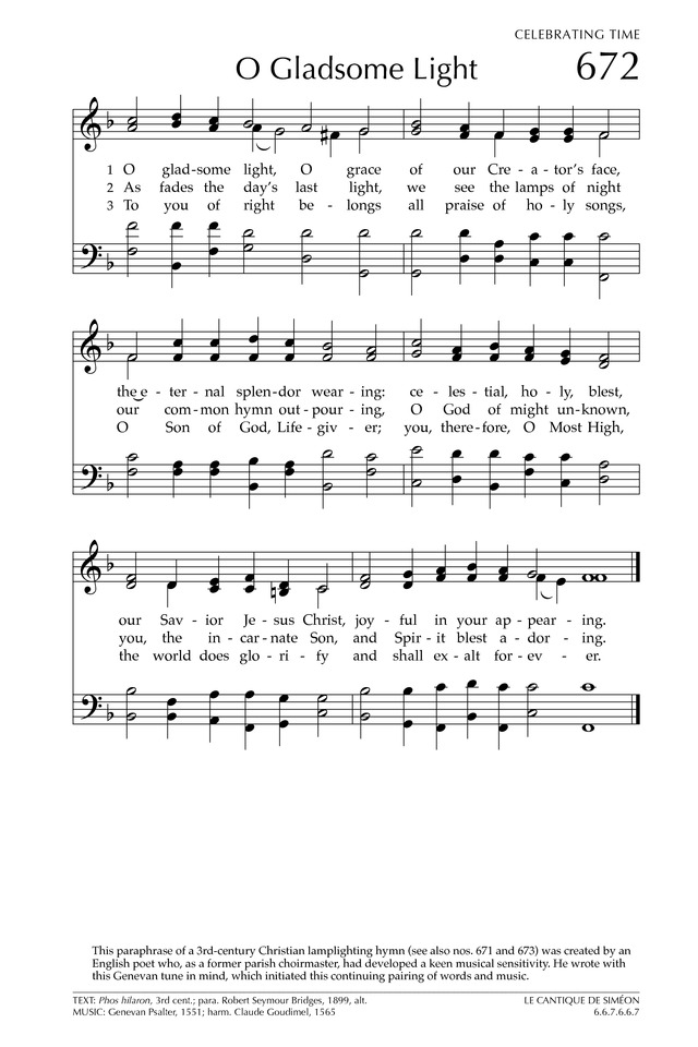 Glory to God: the Presbyterian Hymnal page 840