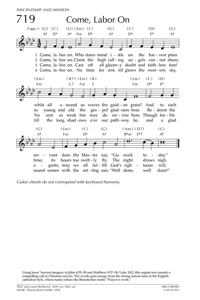 Glory to God: the Presbyterian Hymnal page 892