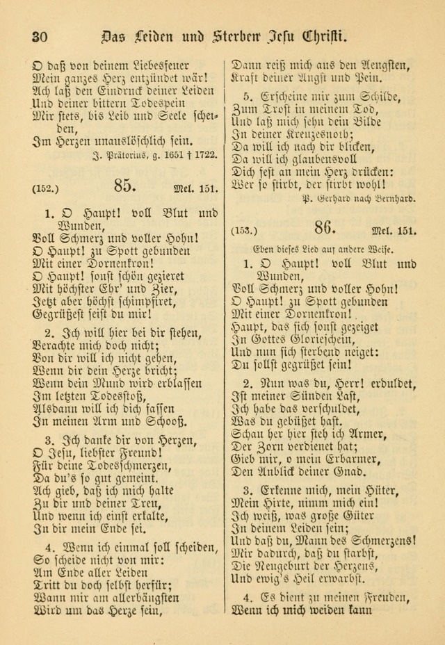 Gesangbuch der Evangelischen Brüdergemeinen in Nord Amerika (Neue vermehrte Aufl.) page 154
