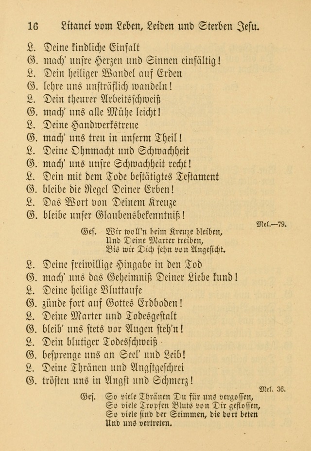 Gesangbuch der Evangelischen Brüdergemeinen in Nord Amerika (Neue vermehrte Aufl.) page 16