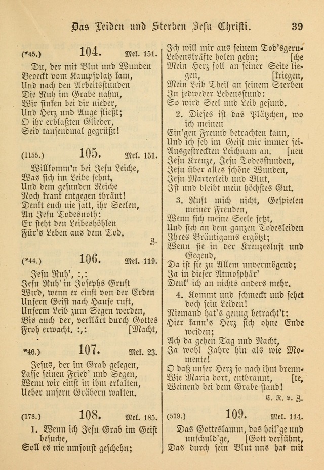 Gesangbuch der Evangelischen Brüdergemeinen in Nord Amerika (Neue vermehrte Aufl.) page 163