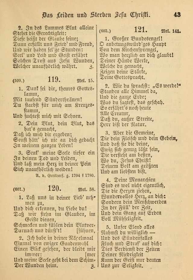 Gesangbuch der Evangelischen Brüdergemeinen in Nord Amerika (Neue vermehrte Aufl.) page 167