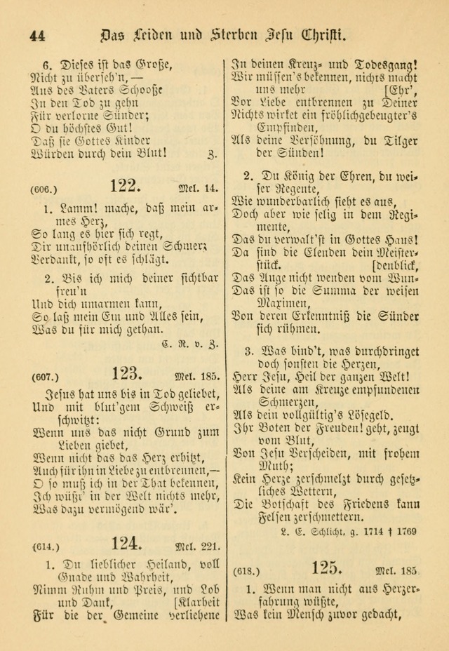 Gesangbuch der Evangelischen Brüdergemeinen in Nord Amerika (Neue vermehrte Aufl.) page 168