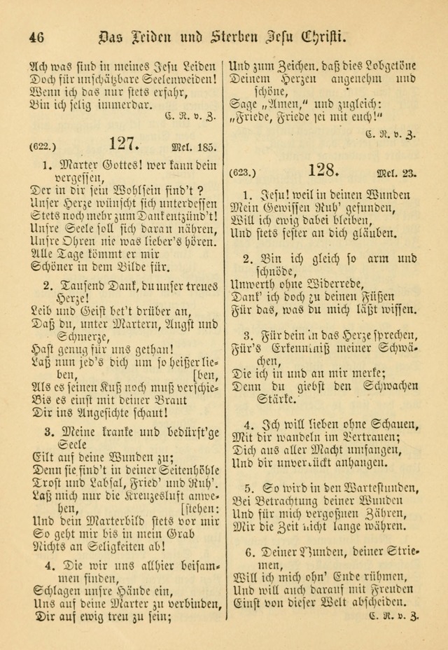Gesangbuch der Evangelischen Brüdergemeinen in Nord Amerika (Neue vermehrte Aufl.) page 170
