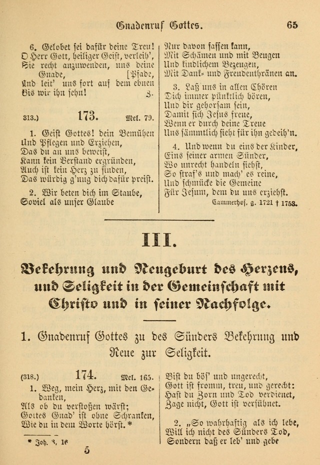 Gesangbuch der Evangelischen Brüdergemeinen in Nord Amerika (Neue vermehrte Aufl.) page 189