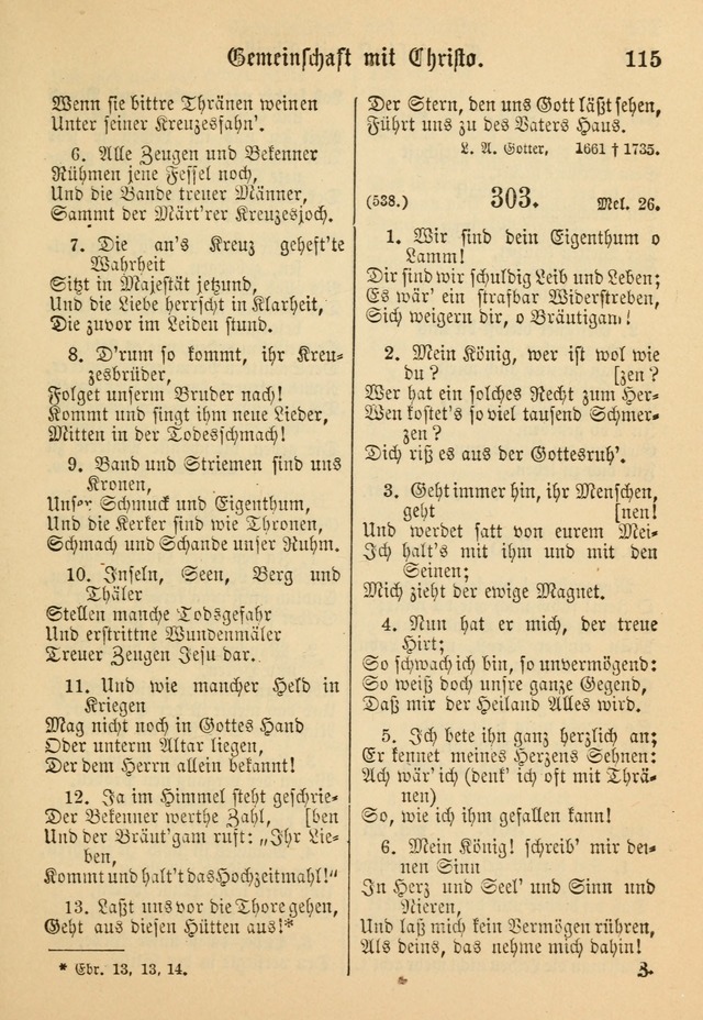 Gesangbuch der Evangelischen Brüdergemeinen in Nord Amerika (Neue vermehrte Aufl.) page 239