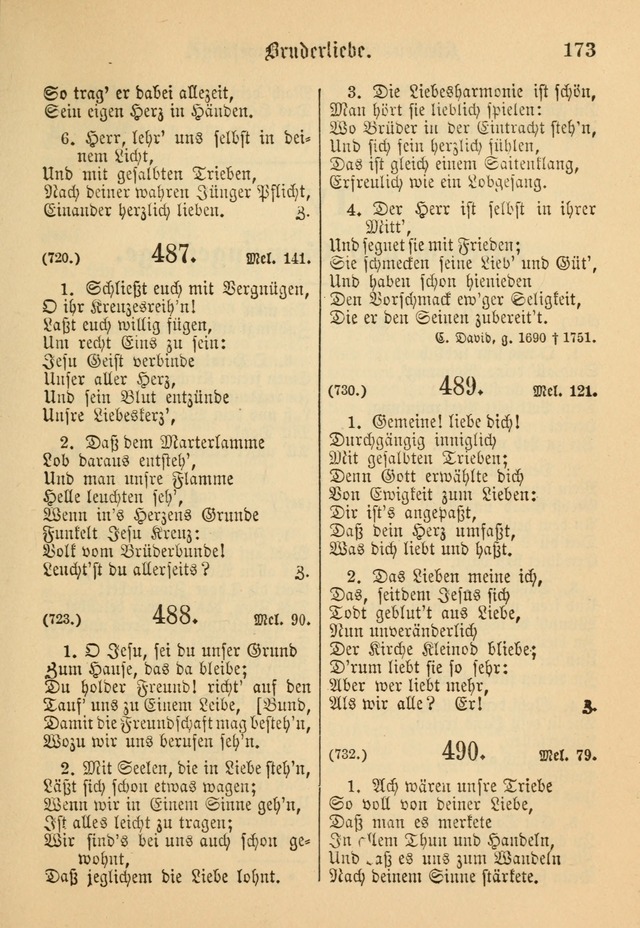 Gesangbuch der Evangelischen Brüdergemeinen in Nord Amerika (Neue vermehrte Aufl.) page 297