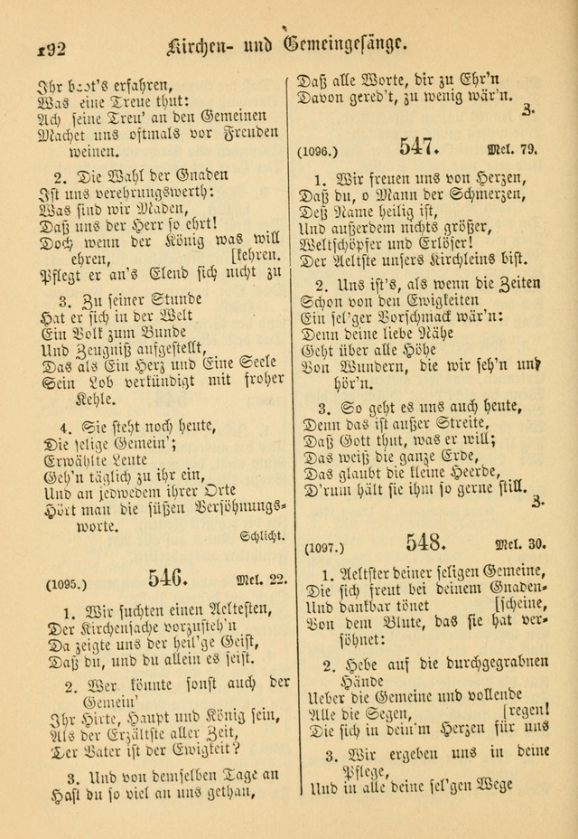 Gesangbuch der Evangelischen Brüdergemeinen in Nord Amerika (Neue vermehrte Aufl.) page 316
