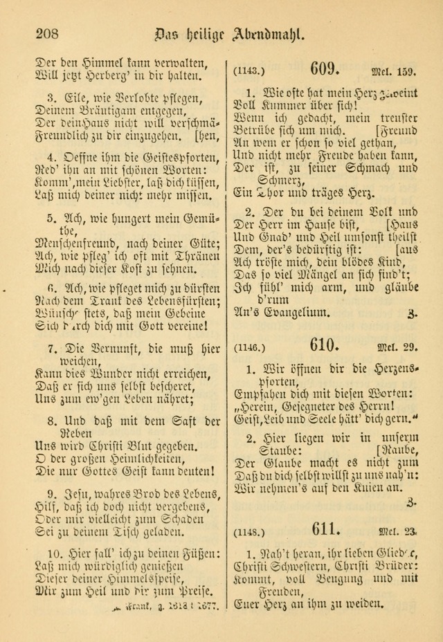 Gesangbuch der Evangelischen Brüdergemeinen in Nord Amerika (Neue vermehrte Aufl.) page 332