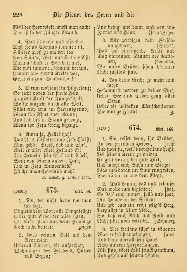 Gesangbuch der Evangelischen Brüdergemeinen in Nord Amerika (Neue vermehrte Aufl.) page 352