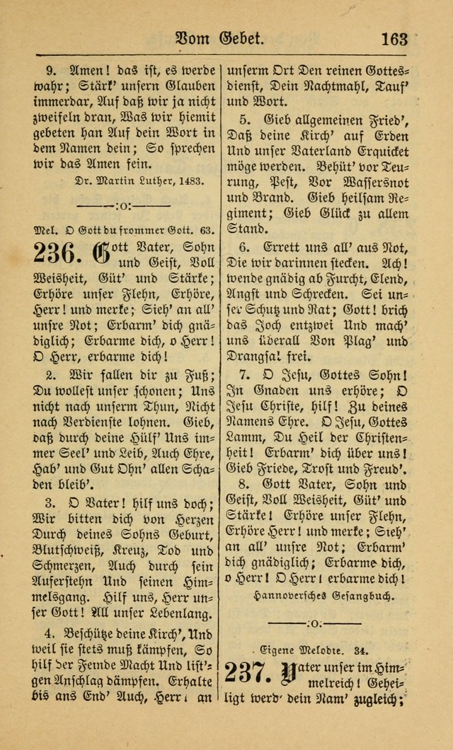 Gesangbuch für Gemeinden des Evangelisch-Lutherischen Bekenntnisses (14th ed.) page 163
