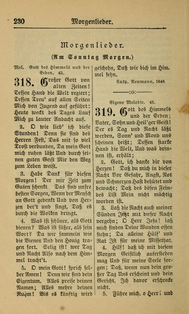 Gesangbuch für Gemeinden des Evangelisch-Lutherischen Bekenntnisses (14th ed.) page 230