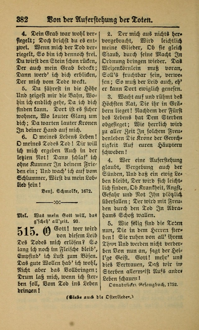 Gesangbuch für Gemeinden des Evangelisch-Lutherischen Bekenntnisses (14th ed.) page 384