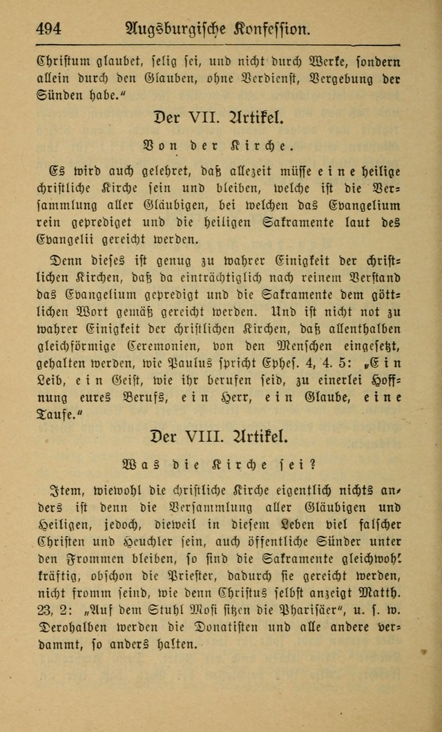 Gesangbuch für Gemeinden des Evangelisch-Lutherischen Bekenntnisses (14th ed.) page 496