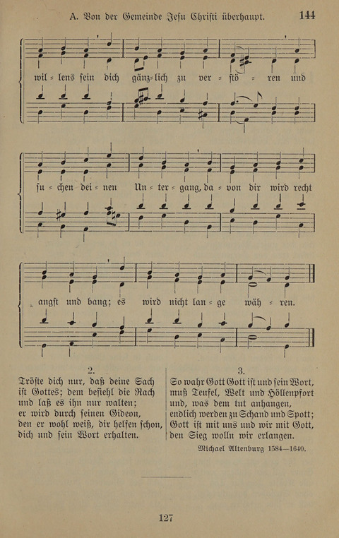 Gesangbuch: zum gottesdienstlichen und häuslichen Gebrauch in Evangelischen Mennoniten-Gemeinden (3rd ed.) page 127